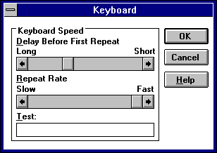 Keyboard in Windows 3.1 (Keyboard)