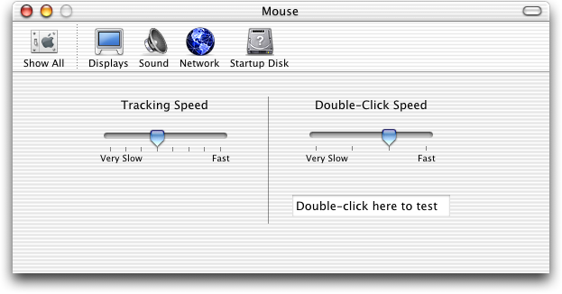 Mouse in Mac OS 10.1 (Mouse)