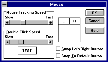 Mouse in Windows NT 3.51 Workstation (Mouse)