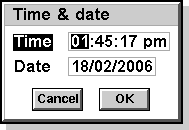 Time and date in EPOC R5/Psion Series 7 (Time & date)