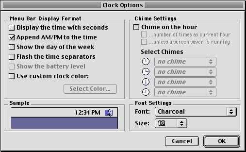 Time and date in Mac OS 9.0 (Date Formats)