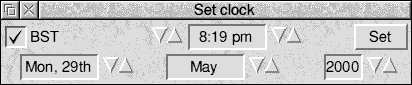 Time and date in RISC OS 3.7