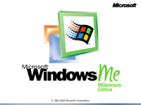 Welcome splash in Windows Me