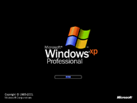 Welcome splash in Windows XP Pro