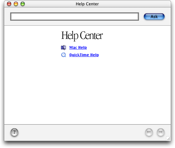 Help in Mac OS X Public Beta (Mac Help)