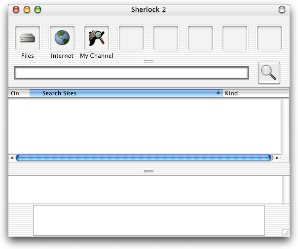 Search in Mac OS X DP 3 (Sherlock)