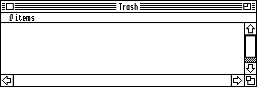 Trash can in GS/OS 5.0.4 (Trash)