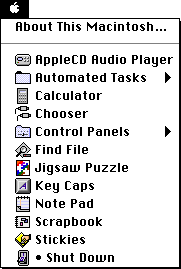 Application manager in System 7.5.3