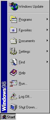 Application manager in Windows 98