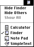 Running applications in System 7.5.3