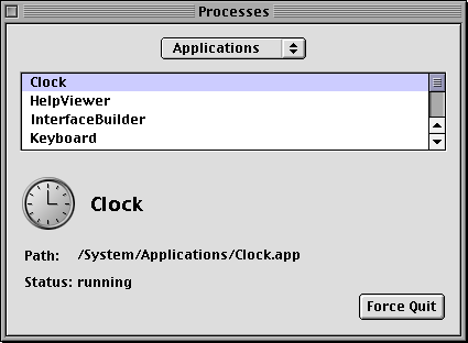 Task manager in Rhapsody DR2 (Processes)