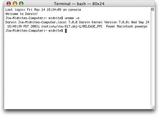 cmd prompt for mac os