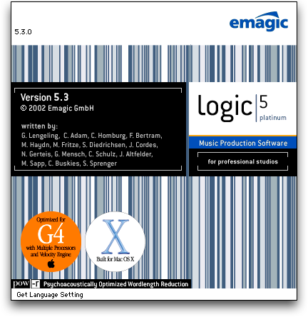 Splash in Logic 5