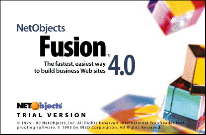 Splash in NetObjects Fusion 4.0