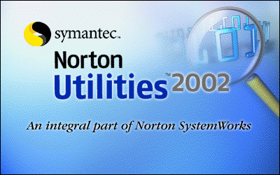 Splash in Norton Utilities 2002