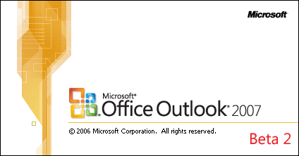 Splash in Microsoft Outlook 2007