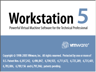 Splash in VMware Workstation 5